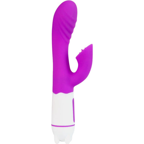 Armony - Glücklicher Vibrator & Stimulator mit Violetter Wiederaufladbarer Zunge