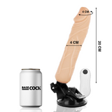 Basecock - Realistischer Natürlicher Fernbedienungsvibrator 20 cm-x-4 cm