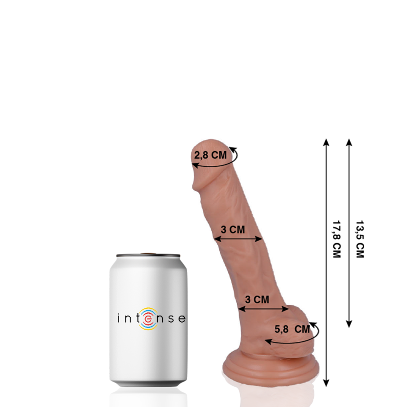 Mr Intense - 9 Realistic Penis 17.8 cm-x-3 cm
