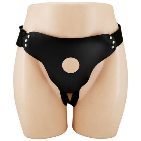 Strap-on Love Spell Verstellbares Gurt-Gurt-Ergänzung Schwarz.1