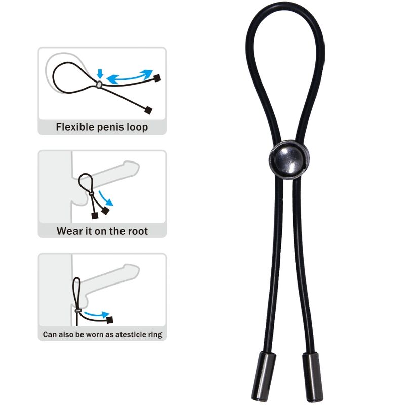 Pretty Love - Cord-Penisring und Hoden