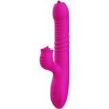 Armony - Fanny Multifunktions-Doppelzungenvibrator Fuchsia Wärmeeffekt