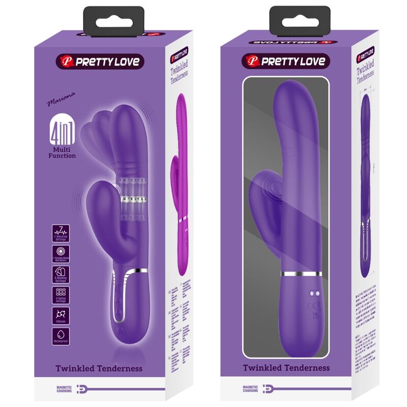 Pretty Love - Multifunktions-g-Spot-Vibrator Lila