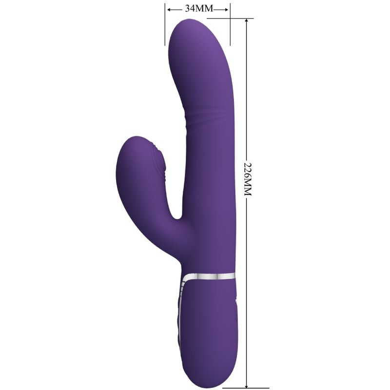 Pretty Love - Multifunktions-g-Spot-Vibrator Lila
