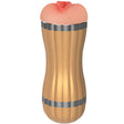 Armony - Bevis Doppel-Masturbator für Vagina & Mund ohne Vibration Gold