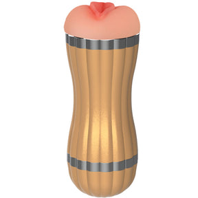 Armony - Bevis Doppel-Masturbator für Vagina & Mund ohne Vibration Gold