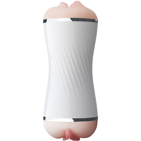 Armony - Doppelter Vagina- und Mund-Weißer Masturbator