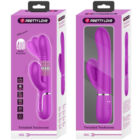 Pretty Love - Multifunktions-g-Spot-Vibrator Fuchsia