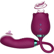 Klitoris-Sauger Delight Flower mit Stoßfunktion Violett