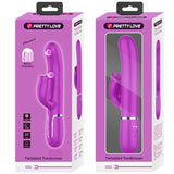 Pretty Love - Kaninchenvibrator mit Leckendem Fuchsia
