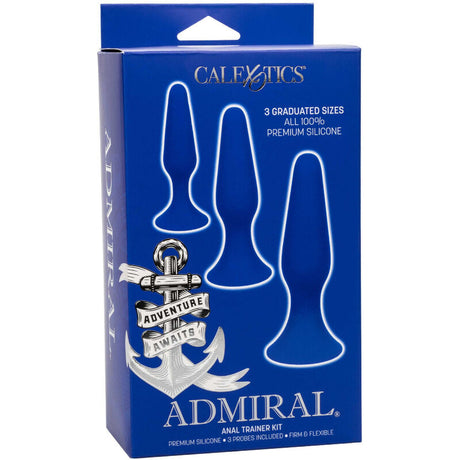Calexotics - Admiral Kit 3 Analplug Blau