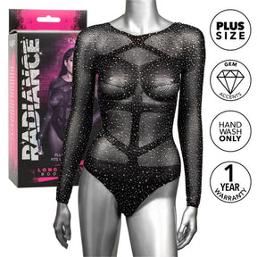 Calexotics - Radiance Langarm-Bodysuit Rhine plus Grösse