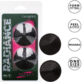 Calexotics - Radiance Runde Juwelen-Nippelabdeckungen
