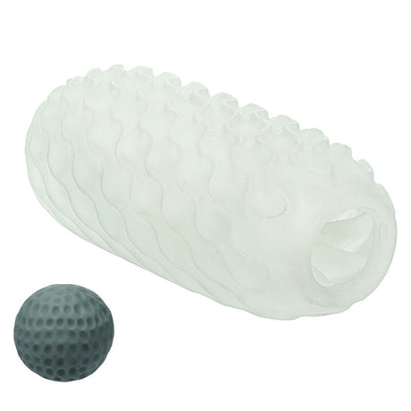 Calexotics - Boundless Reversible Squishy Ball Stroke Gelb