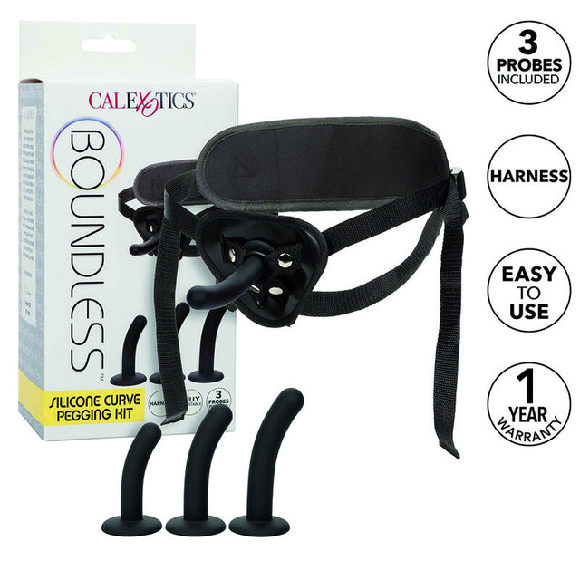 Calexotics - Boundless Silikon-Kurve-Pegging-Kit