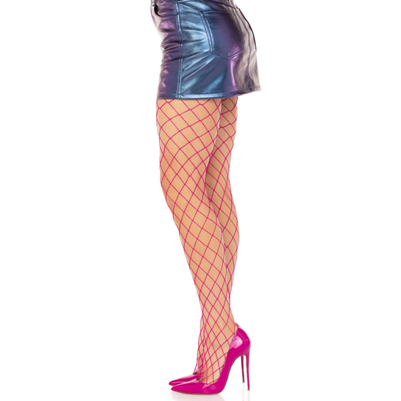Leg Avenue - Diamond-Netzstrumpfhose Rosa