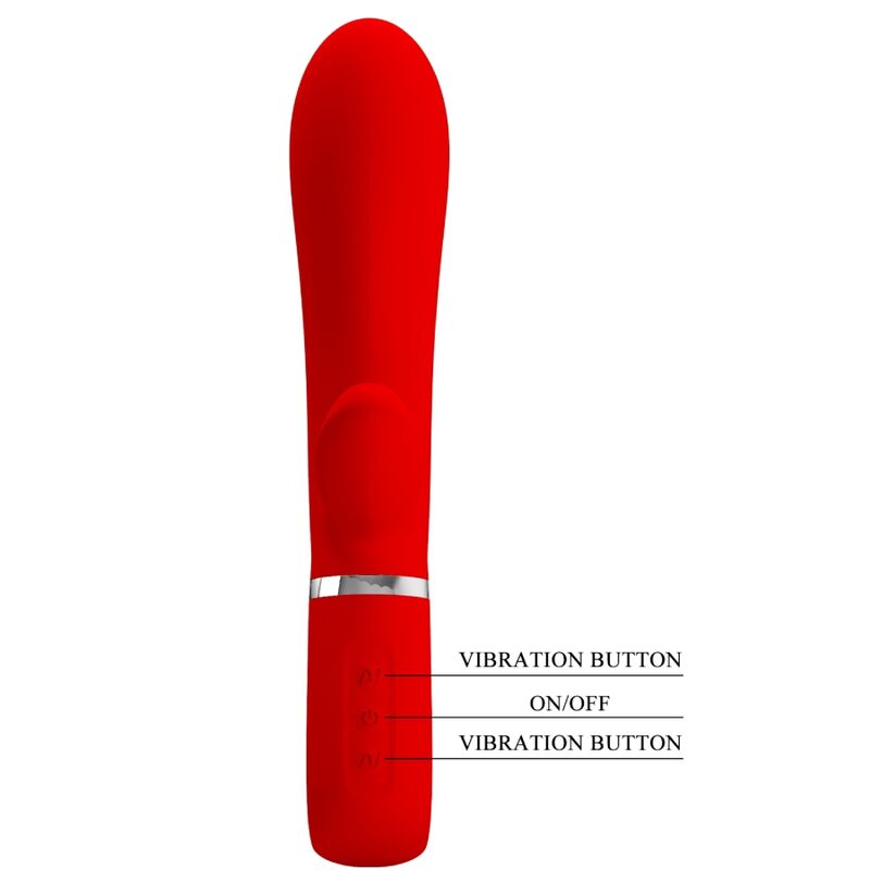 Pretty Love - Thomas Multifunktions-g-Spot-Vibrator Rot