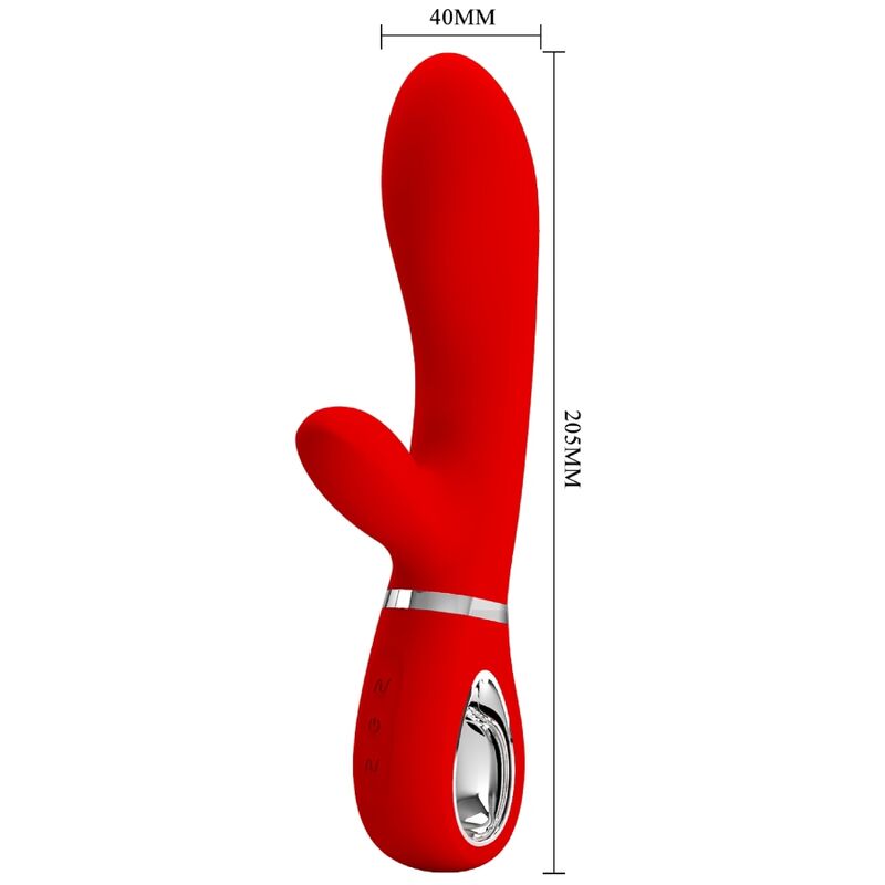 Pretty Love - Thomas Multifunktions-g-Spot-Vibrator Rot