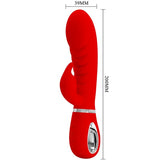 Pretty Love - Prescott Multifunktions-g-Spot-Vibrator Rot