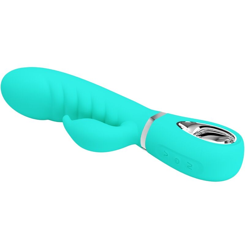 Pretty Love - Prescott Multifunktions-g-Spot-Vibrator Aqua Green
