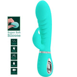 Pretty Love - Prescott Multifunktions-g-Spot-Vibrator Aqua Green
