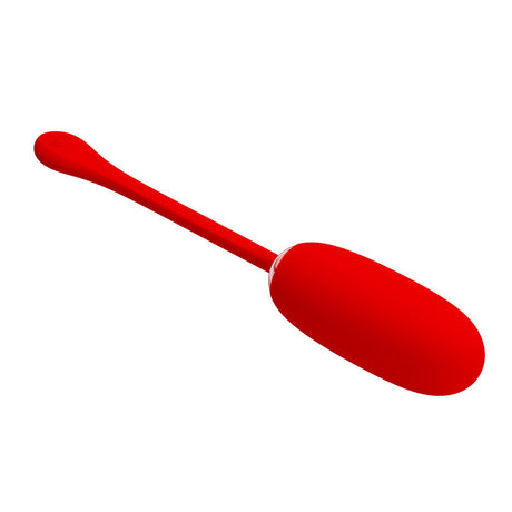 Vibrator Julius Wasserdichtes Wiederaufladbares Vibrierendes Ei Rot