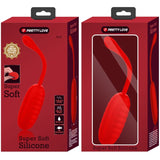 Pretty Love - Kirk Wiederaufladbares Vibrationsei Rot