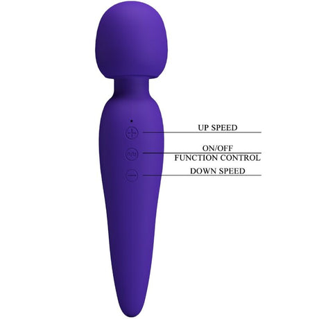 Pretty Love - Meredith Massager 12 Vibrationsmodi Lila