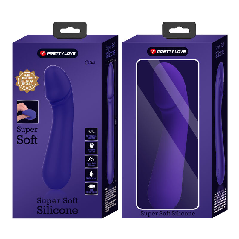 Pretty Love - Cetus Wiederaufladbarer Vibrator Lila