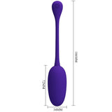 Pretty Love - Knucker Purple Wiederaufladbares Vibrations-Ei