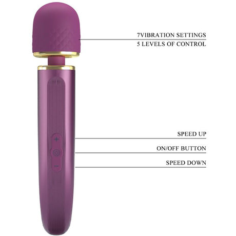 Pretty Love - Massager 7 Vibrationsmodi Lila