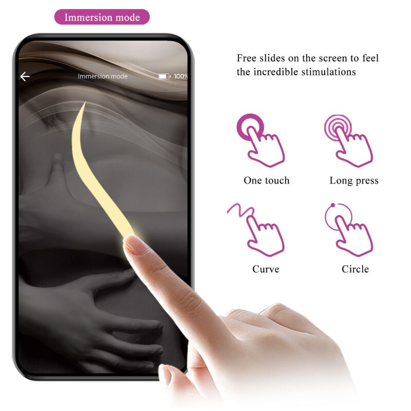 Pretty Love - Jayleen Vibrator mit App-Fernbedienung Lila