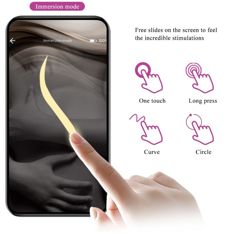 Pretty Love - Catalina Vibrator App Fernbedienung Lila