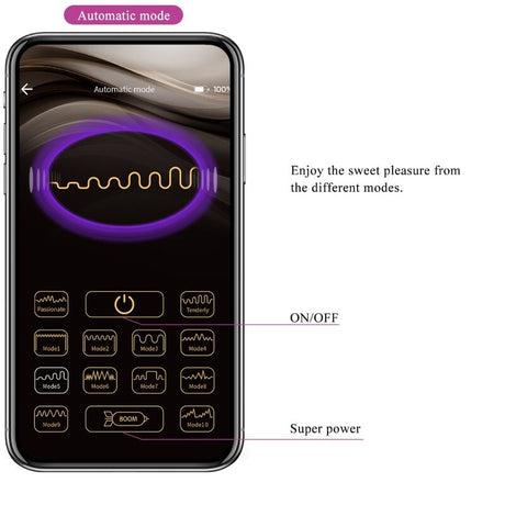 Pretty Love - Catalina Vibrator App Fernbedienung Lila