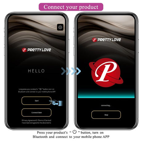Pretty Love - Catalina Vibrator App Fernbedienung Lila