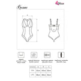 Livco Corsetti Fashion - Kreame Lc 90546 Körper Schwarz