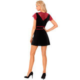 Livco Corsetti Fashion - Kumiko Lc 90428 Kleid + Hösche Schwarz L/XL