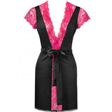 Livco Corsetti Fashion - Kumiko Lc 90428 Kleid + Hösche Schwarz L/XL