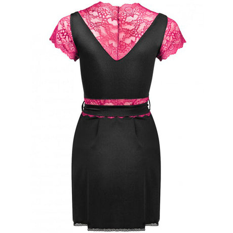 Livco Corsetti Fashion - Kumiko Lc 90428 Kleid + Hösche Schwarz L/XL