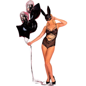 Livco Corsetti Fashion - Kylssiam Lc 90613 Körper Schwarz L/XL