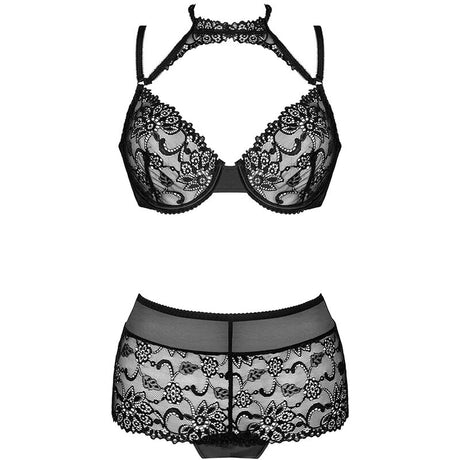 Livco Corsetti Fashion - Linera für die Senses-Kollektion Bh + Panty Schwarz
