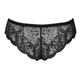 Livco Corsetti Fashion - Love Story Lc 90679 Panty Crotchless Schwarz L/XL