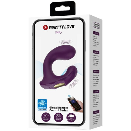 Vibrator Billy Vibrationsfernbedienung Lila Kostenlose App.16