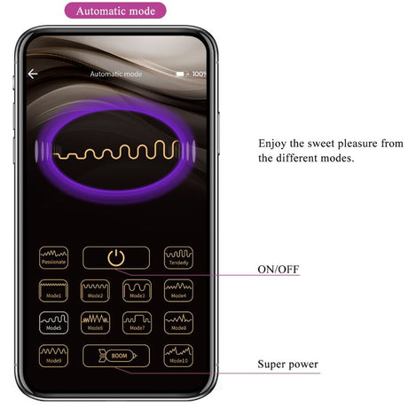 Vibrator Billy Vibrationsfernbedienung Lila Kostenlose App.15