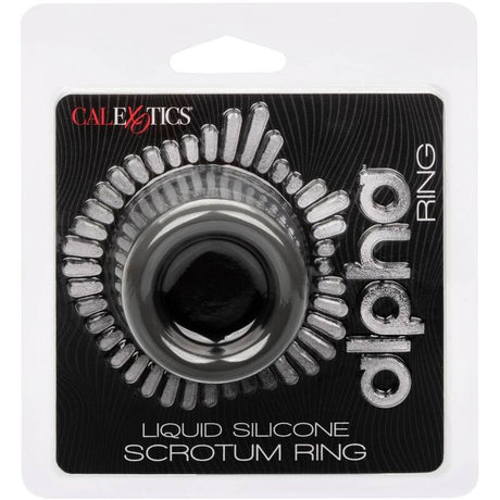 Calexotics - Alpha Scrotum Dehnungsring Schwarz