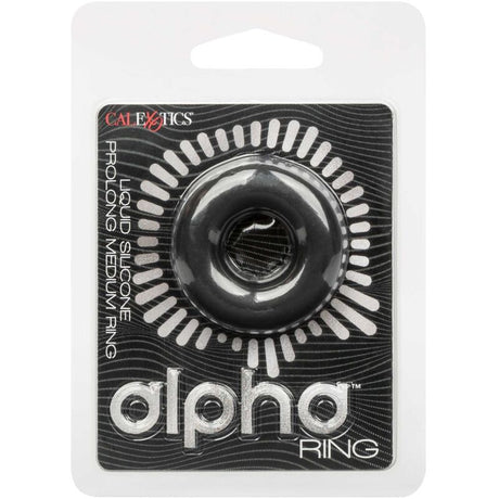 Calexotics - Alpha Prolong Medium Ring Schwarz