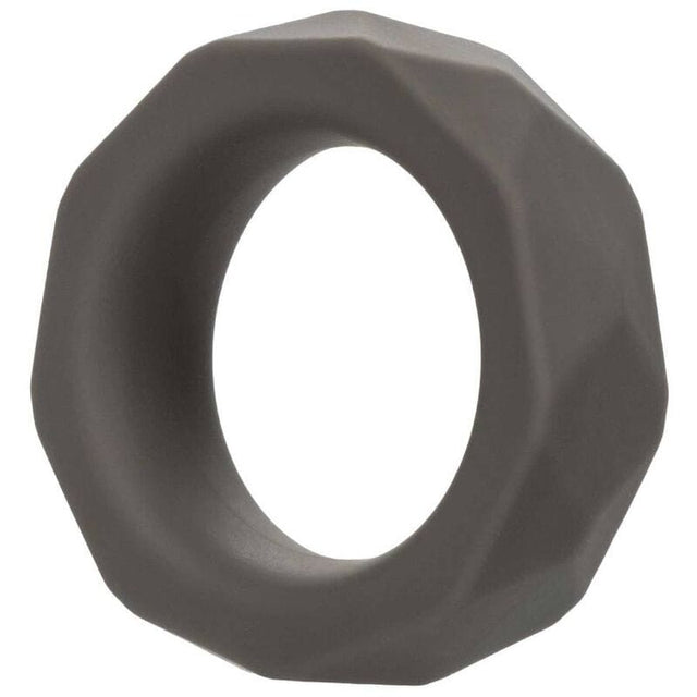 Penisring Alpha Prolong Prismatischer Ring Grau