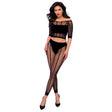 Chilirose - Cr 4647 Top & Leggins Schwarz S/M