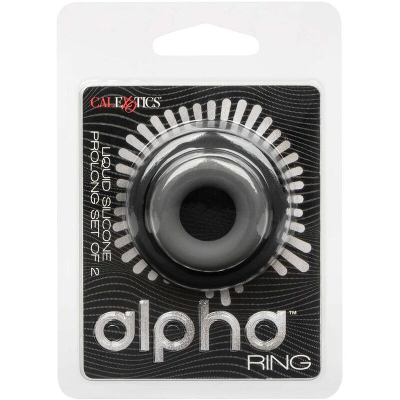 Calexotics - Alpha Prolong Set mit 2 Ringen Grau
