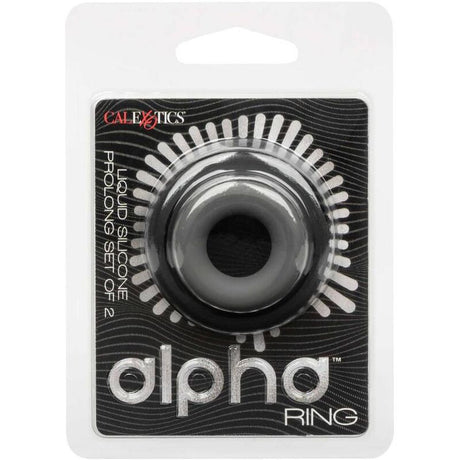 Calexotics - Alpha Prolong Set mit 2 Ringen Grau